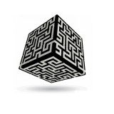 V-Cube 3x3 versenykocka, Labirintus