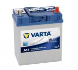 Varta Blue - 12v 40ah - autó akkumulátor - jobb+ *ázsia*vékonysarus