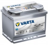 Varta Silver Dynamic AGM - 12v 60ah - autó akkumulátor - jobb+