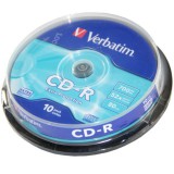 Verbatim CD-R 52X Lemez - Cake (10)