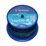Verbatim Crystal Azo CD-R 52x Cake (50) /43343/