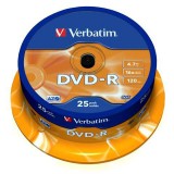 Verbatim DVD-R 16x Cake (25) /43522/