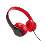 Vezetékes gamer fejhallgató, headset 3,5 mm-es Jack csatlakozóval Jokade JD014 piros