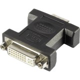 VGA - DVI átalakító adapter, 1x VGA dugó - 1x DVI aljzat 24+5 pól., fehér, Renkforce (RF-4212234) - Átalakítók