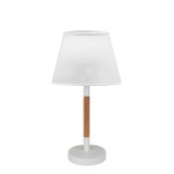 Viokef VILLY asztali lámpa, fehér, E27 foglalattal, VIO-4188100