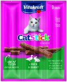Vitakraft Cat Stick Jutalomfalat Mini Nyúl & Kacsa 3x6g