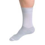 Vivafit SilverSocks Long (43-45 méret) fehér ezüstszálas zokni
