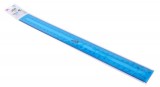 Vonalzó, műanyag, hajlítható, 30 cm, COOL BY VICTORIA, kék (ISVVC30)