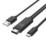 WPower USB Type-C - HDMI 4K@60Hz kábel töltés funkcióval, 1.8m