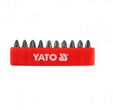 YATO Bithegy, 25 mm - 1/4 col - PZ2 - 10 db