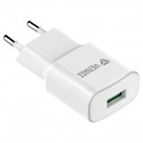 Yenkee YAC 2023WH hálózati USB töltő Quick Charge 3.0 fehér (YAC 2023WH) - Töltők