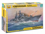 Zvezda Russian Destroyer Sovremenny hajó makett 9054