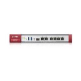Zyxel USG Flex Firewall 10/100/1000, 2*WAN, 4*LAN/DMZ ports, 1*SFP, 2*USB with 1 (USGFLEX200-EU0102F)