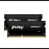 16GB 1600MHz DDR3L Notebook RAM Kingston Fury Impact (2x8GB) (KF316LS9IBK2/16) (KF316LS9IBK2/16) - Memória