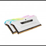 16GB 3200MHz DDR4 RAM Corsair Vengeance RGB Pro SL CL16 White (2x8GB) (CMH16GX4M2E3200C16W) (CMH16GX4M2E3200C16W) - Memória