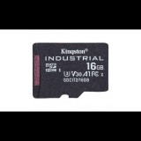 16GB microSDHC Kingston Industrial Temperature U3 V30 A1 (SDCIT2/16GBSP) (SDCIT2/16GBSP) - Memóriakártya