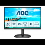 22" AOC 22B2DA LCD monitor fekete (22B2DA) - Monitor