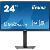 24''/60,5cm (1920x1080) iiyama ProLite XUB2494HS-B2 16:9 4ms HDMI DisplayPort VESA Pivot Speaker FullHD Black (XUB2494HS-B2) - Monitor