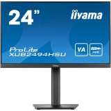 24''/60,5cm (1920x1080) iiyama ProLite XUB2494HSU-B2 16:9 4ms HDMI Displayport VESA Pivot Speaker FullHD Black (XUB2494HSU-B2) - Monitor