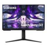 24" Samsung Odyssey G3 LCD monitor fekete (LS24AG30ANUXEN) (LS24AG30ANUXEN) - Monitor