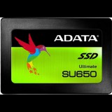 240GB ADATA SSD SATAIII  2,5" meghajtó SU650 (ASU650SS-240GT-C/R) (ASU650SS-240GT-C) - SSD