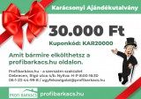 30000 Ft értékű vásárlási utalvány karácsonyra