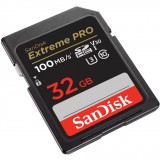 32GB SanDisk Extreme PRO SDHC 100MB/s (SDSDXXO-032G-GN4IN) - Memóriakártya