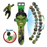 3d Gyerek Projektoros Karóra 20 Motívummal Hulk