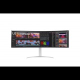 49" LG 49WQ95X-W ívelt LCD monitor (49WQ95X-W) - Monitor