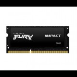 4GB 1866MHz DDR3L 1.35V Notebook RAM Kingston Fury Impact CL11 (KF318LS11IB/4) (KF318LS11IB/4) - Memória