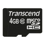 4GB microSDHC Transcend CL10 (TS4GUSDC10) (TS4GUSDC10) - Memóriakártya