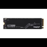4TB Kingston SSD M.2 NVMe KC3000 meghajtó (SKC3000D/4096G) (SKC3000D/4096G) - SSD