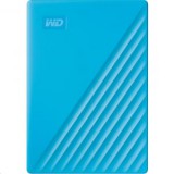 4TB WD 2.5" My Passport külső winchester kék (WDBPKJ0040BBL)