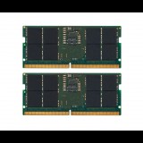 64GB 4800MHz DDR5 RAM Kingston notebook memória CL40 (2x32GB) (KVR48S40BD8K2-64) (KVR48S40BD8K2-64) - Memória