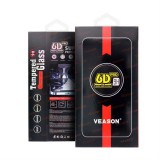 6D Pro Veason Glass üvegfólia - iPhone 13 Pro Max / 14 Plus fekete szegéllyel