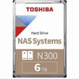 6TB NAS Toshiba N300 HDWG460UZSVA Gold 7200RPM 256MB (HDWG460UZSVA) - HDD