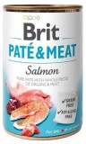 6x  Brit Paté & Meat 400g Konzerv Salmon Kutya