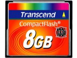8GB Compact Flash Memória Transcend  133x (TS8GCF133)