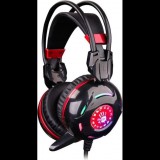 A4Tech A4-Tech Bloody G300 sztereo USB fekete-piros headset (G300_BKRD) (G300_BKRD) - Fejhallgató