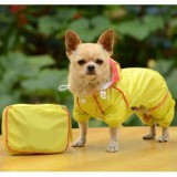 ABC-ZOO Esőkabát kutyáknak táskában - sárga, XS
