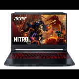 Acer Nitro (AN515-57-52TU) 15.6" FullHD IPS 144Hz, Core i5-11400H, 16GB, 512GB SSD, nVidia GeForce RTX 3050TI 4GB, Windows 11 Home - Fekete Gamer (NH.QESEU.00W) - Notebook