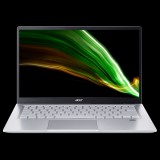 Acer Swift 3 SF314-43-R00A 14.0" IPS FHD, AMD Ryzen 3 5300U, 8GB, 256GB SSD, No ODD, Dos, Backlit, ezüst (NX.AB1EU.001) - Notebook