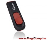 ADATA Flash Drive C008  64GB fekete-piros AC008-64G-RKD