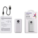 ADATA P10000QCD Power Bank 10000mAh fehér (AP10000QCD-DGT-CWH) (AP10000QCD-DGT-CWH) - Power Bank