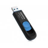 ADATA Pendrive 32GB, UV128 USB 3.1, Fekete-kék (AUV128-32G-RBE) - Pendrive