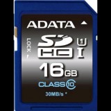 ADATA SDHC 16GB CL10 (ASDH16GUICL10-R) - Memóriakártya
