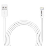 ADATA Sync and Charge Lightning - USB fehér 2,4A kábel (AMFIPL-100CM-CWH)