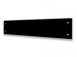 Adax Clea Wifi CLW08B fűtőpanel, 22x114 cm, fekete edzett üveg előlap, 800 W
