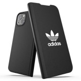 Adidas OR Booklet Case BASIC iPhone 13 6,1" czarno biały/black white 47086