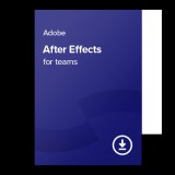Adobe After Effects for teams (Multi-Language) – 1 évre digital certificate